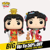 Funko POP Asia Dream Of The Red Chamber 2pcs Set Jia BaoYu Lin DaiYu #259 #260 3000PCS Limited Edition